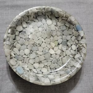Rock Resin Soap Dish Wine or candle Holder